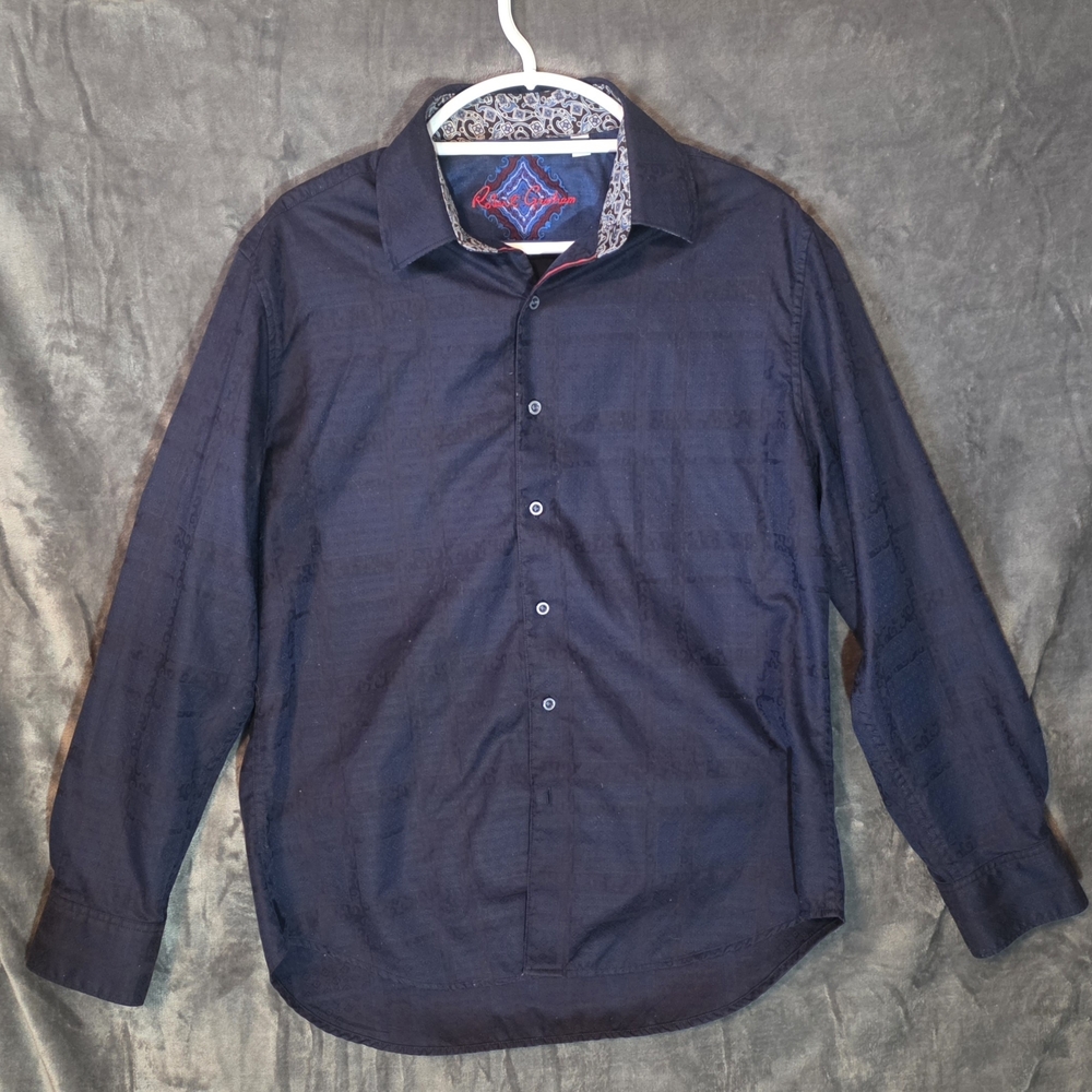Robert Graham Casual Button Down Shirt (Size L)